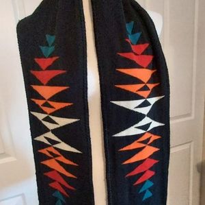 Pendelton knit scarf